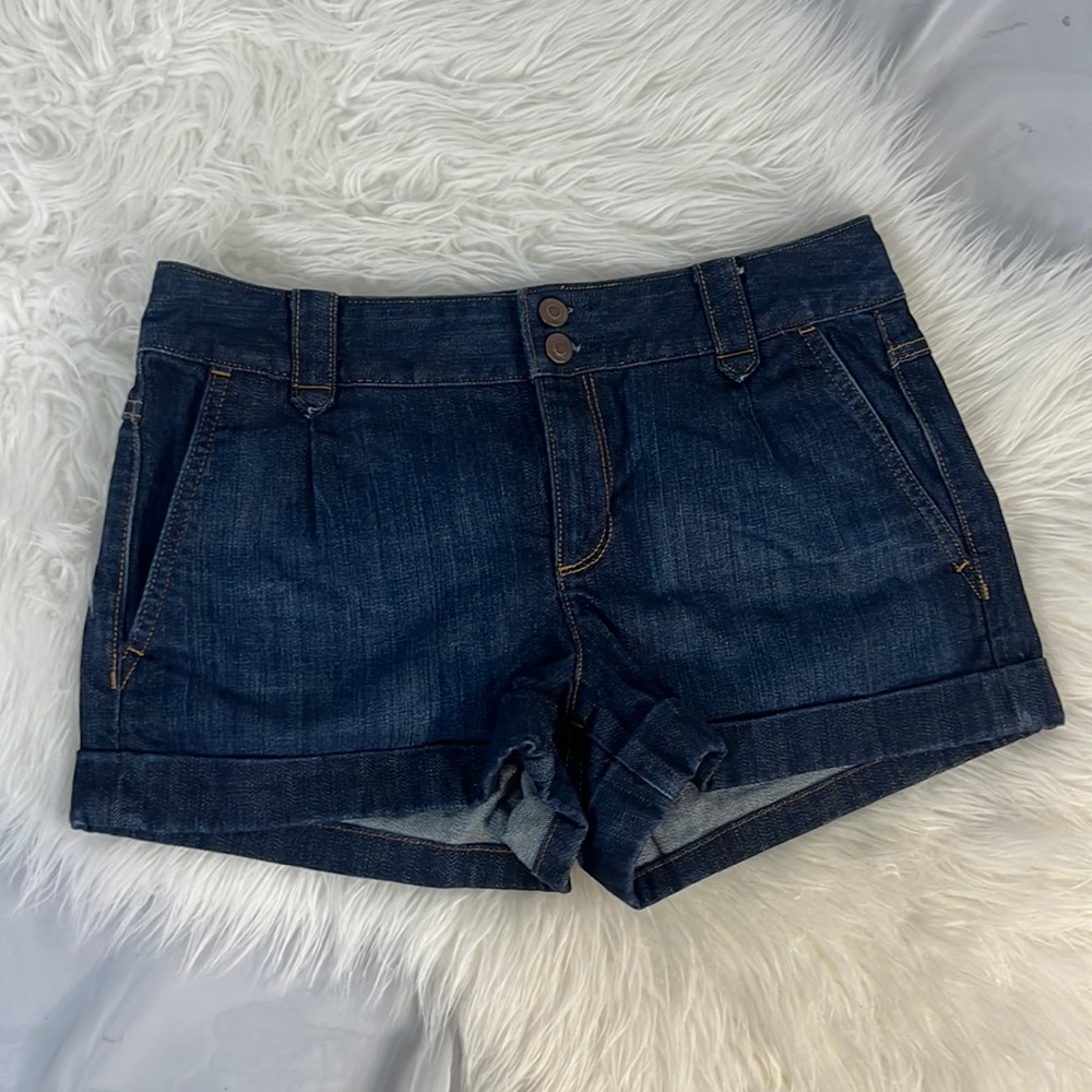3/$25 GAP blue Jean shorts women’s 28/6